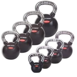 Sport-Thieme Kettlebell-Set "Gummiert Mit Chrom-Griff" 7 Sport-Thieme Kettlebell-Set "Gummiert Mit Chrom-Griff" -Sport Thieme Verkäufe 132 0930