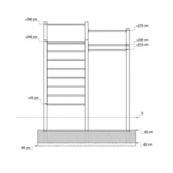 Playparc Calisthenics-Anlage "Mini 2" -Sport Thieme Verkäufe 135 1952 3