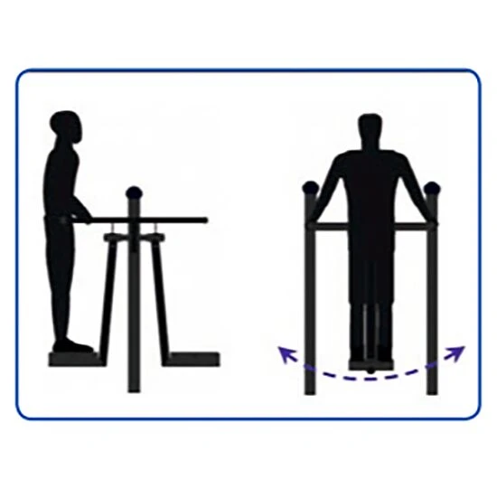 Art Outside Outdoor-Fitnessgerät "Hüftschwung" 2 Art Outside Outdoor-Fitnessgerät "Hüftschwung" – Bild 2