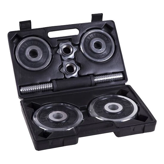 Sport-Thieme Kurzhantel-Set "10 Kg" Inkl. Koffer 1 Sport-Thieme Kurzhantel-Set "10 Kg" Inkl. Koffer