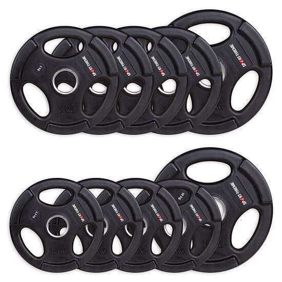 Sport-Thieme Hantelscheiben-Set "Wettkampf", PU 1 Sport-Thieme Hantelscheiben-Set "Wettkampf", PU