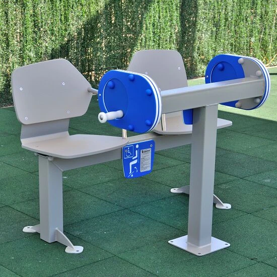 Agapito Outdoor-Fitnessgerät "Arm-Fahrrad" 1 Agapito Outdoor-Fitnessgerät "Arm-Fahrrad"