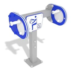 Agapito Outdoor-Fitnessgerät "Doppel-Handfahrrad Rolli"