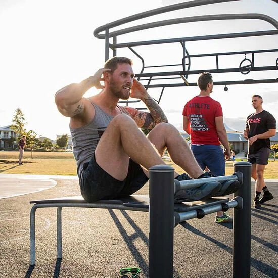 Kompan Outdoor-Fitness-Station "Pro 2" 4 Kompan Outdoor-Fitness-Station "Pro 2" – Bild 4