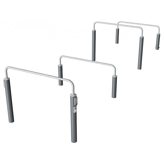 Kompan Outdoor-Fitnessgerät "Over Under Hindernisse" 1 Kompan Outdoor-Fitnessgerät "Over Under Hindernisse"