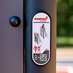 Kompan Outdoor-Fitnessgerät "Hinderniswand Mit Kletternetz" 14 Kompan Outdoor-Fitnessgerät "Hinderniswand Mit Kletternetz" -Sport Thieme Verkäufe 317 8209 4