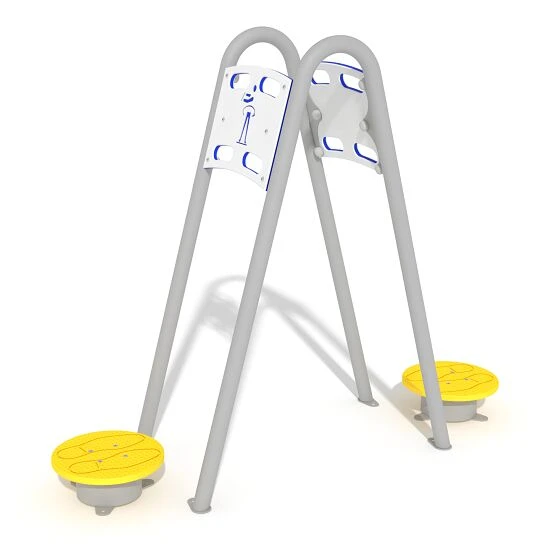 Agapito Outdoor-Fitnessgerät "Hüftstation Double" 1 Agapito Outdoor-Fitnessgerät "Hüftstation Double"