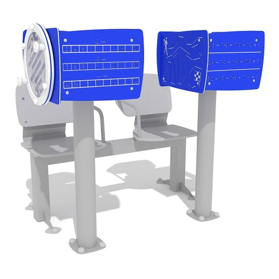 Agapito Outdoor-Fitnessgerät "Sitzbank Mentalcube" 1 Agapito Outdoor-Fitnessgerät "Sitzbank Mentalcube"